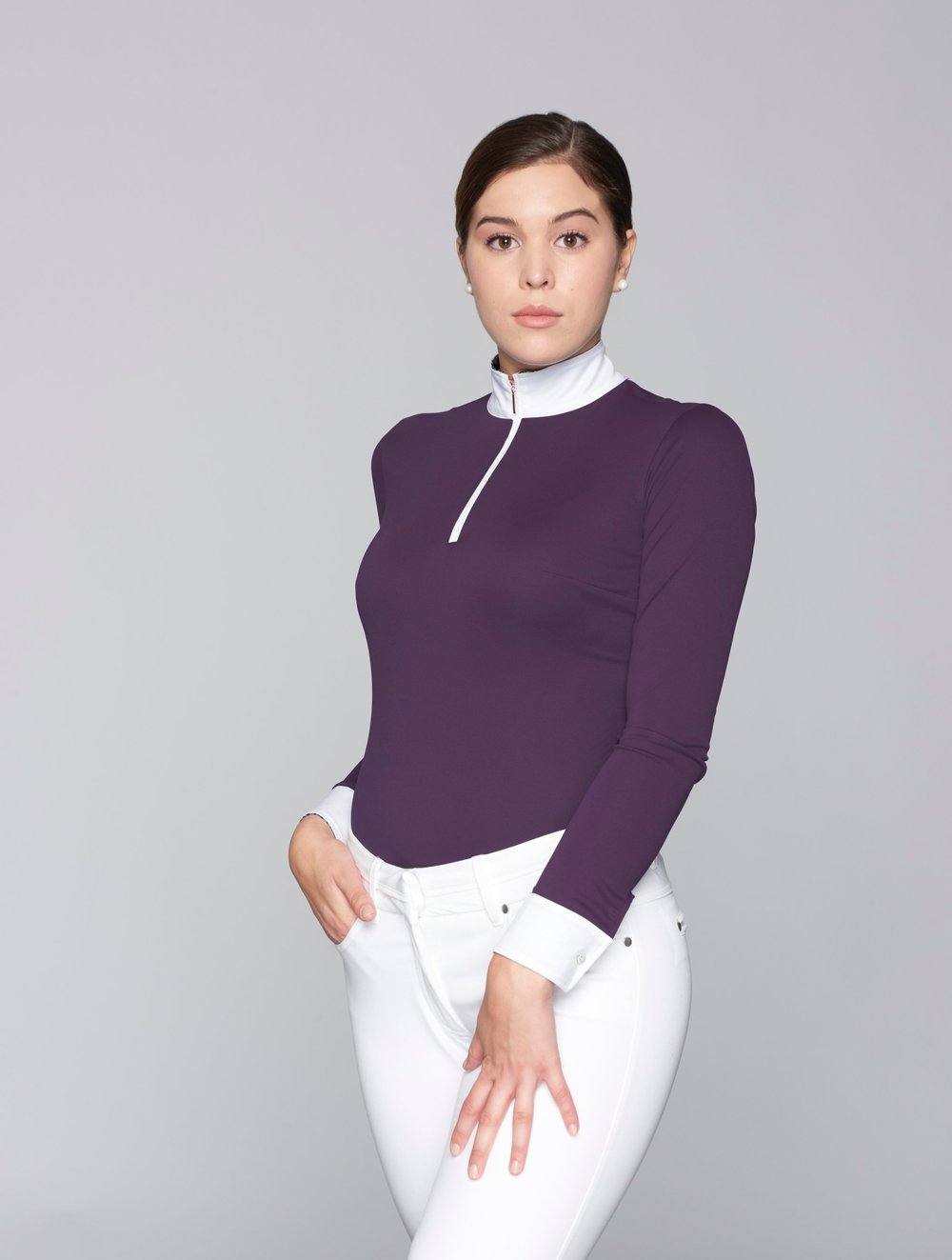Plum Paulo Alto Zip Long Sleeve