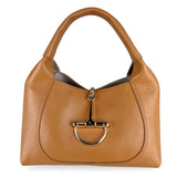 Horsebit Top Handle Chestnut