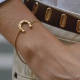 Lucky in Love horseshoe bracelette