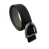 Grey & Black Stirrup Belt