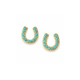 Turquoise Lucky Studs