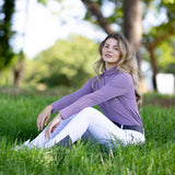 Alessia Perforated Sun Shirt Lilac