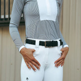 Juliette High Compression Show Breeches White