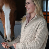 Oatmeal Cable Sweater