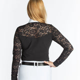 Jaclyn Lace Long Sleeve Show Shirt