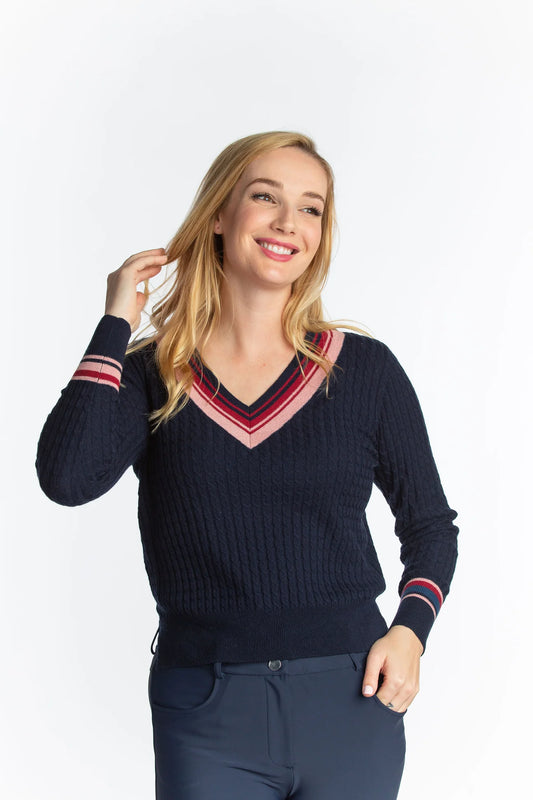 Kayla V Neck Sweater