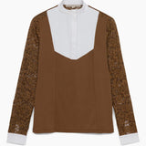 Luna Lace Long Sleeve Show Shirt Coco