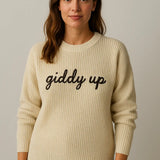 Giddy Up Cotton Sweater