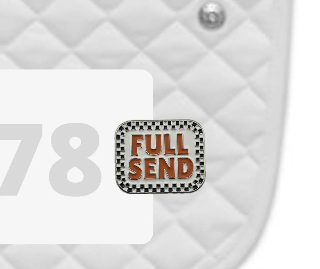 Numbers Sent Full Send Number Pin – Blueberry Hill Boutique