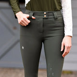Juliette High Compression Show Breeches Hunter Green