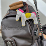 Crystal Horse Bag Charm