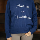 Meet Me in Hunterland  Eco Cotton Crew Sweater