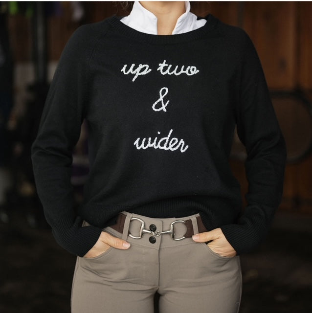 Up Two & Wider Eco Cotton Crew Sweater
