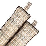 Brown Plaid Boot Tree